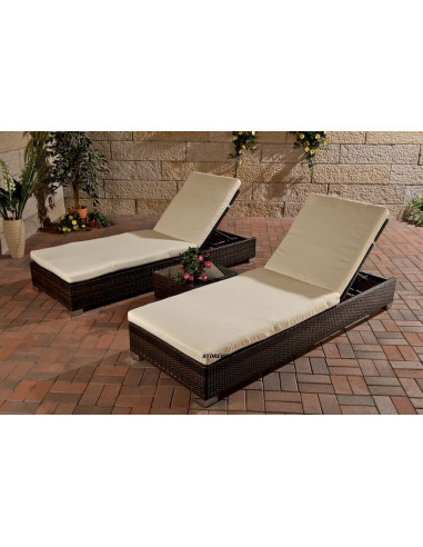 LOT DE 2 BAINS DE SOLEIL