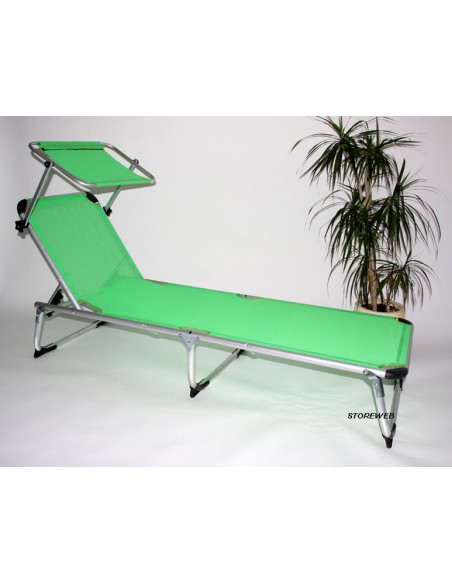 BAIN DE SOLEIL PLIABLE AVEC PARE SOLEIL