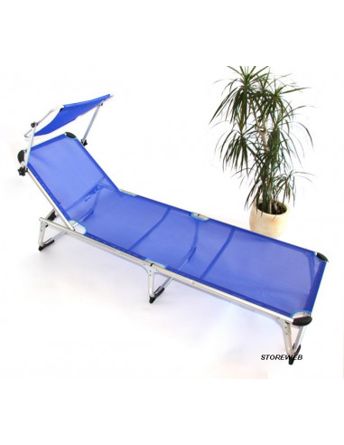 BAIN DE SOLEIL PLIABLE AVEC PARE SOLEIL
