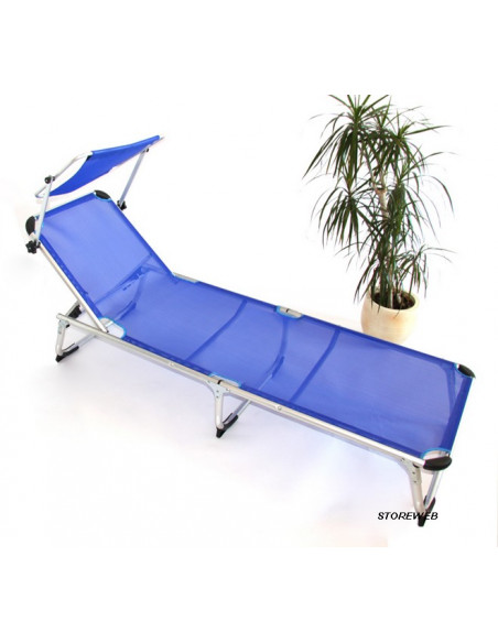 BAIN DE SOLEIL PLIABLE AVEC PARE SOLEIL
