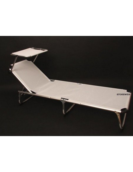 BAIN DE SOLEIL PLIABLE AVEC PARE SOLEIL