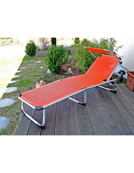 BAIN DE SOLEIL PLIABLE AVEC PARE SOLEIL
