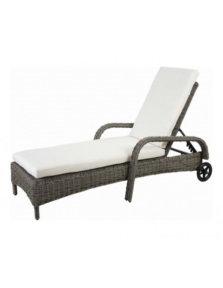 BAIN DE SOLEIL POLYROTIN ROND  ROUES