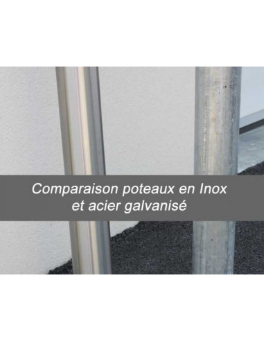 MAT INOX ou GALVA 88,9mm