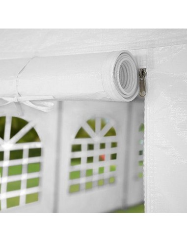 BLANC/GRIS 4 x 6m - 240gr/m²