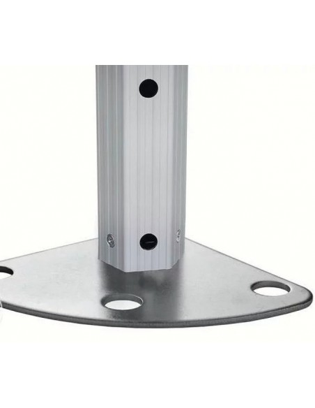 STRUCTURE ALU - 4 COTÉS - 2 PANORAMIQUES - ANTI-FEU - 3 x 3 - PVC 620gr/m²
