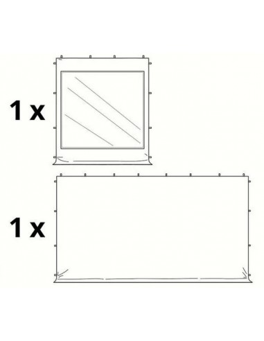 STRUCTURE ALU - COTE PANORAMIQUE - 3 x 6 -...