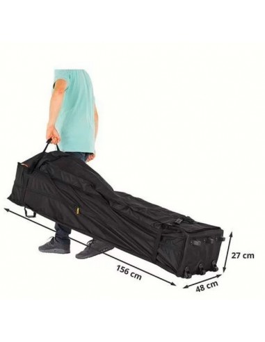STRUCTURE ALU - 2 PORTES - 3 x 6 - 400gr/m²