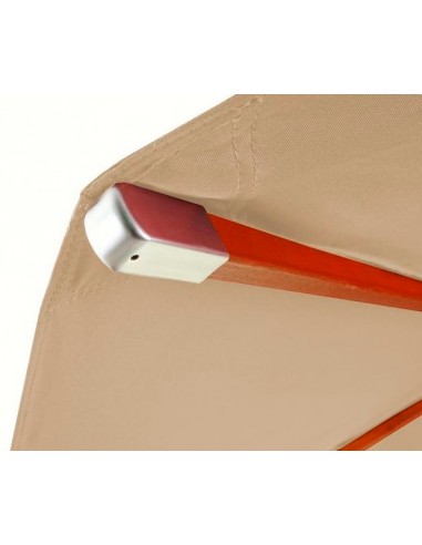 PARASOL BOIS ROND 3m