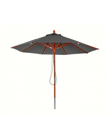 PARASOL BOIS ROND 3m