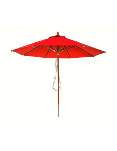 PARASOL BOIS ROND 3m