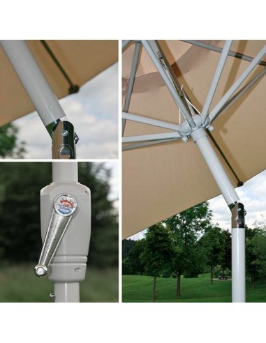 PARASOL ROND INCLINABLE 3m