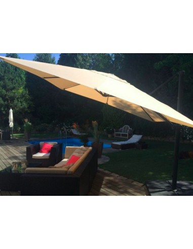 PARASOL CARRÉ 3,5 X 3,5m