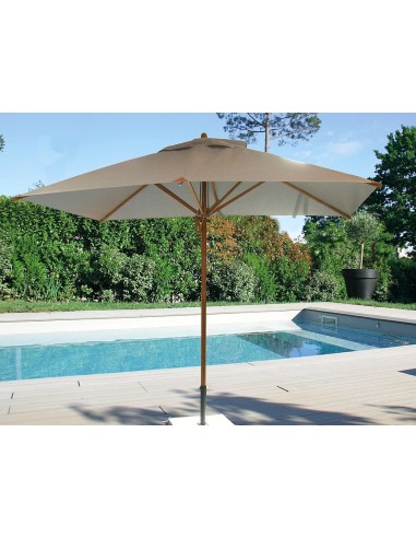 PARASOL RECTANGLE BAMBOU ACRY - 2 X 3m