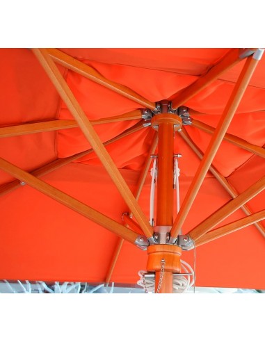 PARASOL CARRÉ EXOTIQUE ACRY - 2,5 x 2,5m / 4 x 4m