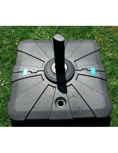 PARASOL CARRÉ ALU POLY - 3 x 3m