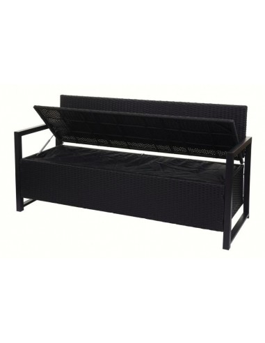 CANAPÉ + COFFRE RANGEMENT - 164 cm