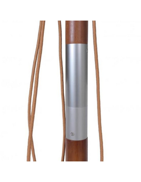 GAUVIN-PARASOL BOIS ROND CREME 3m